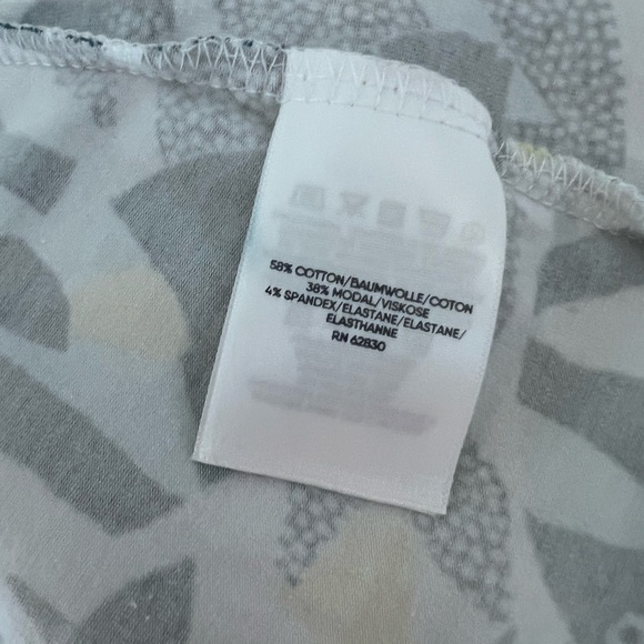 NWOT Lands End Fit and Flare Faux Wrap Dress Angelfish PL Sundress - Picture 4 of 7